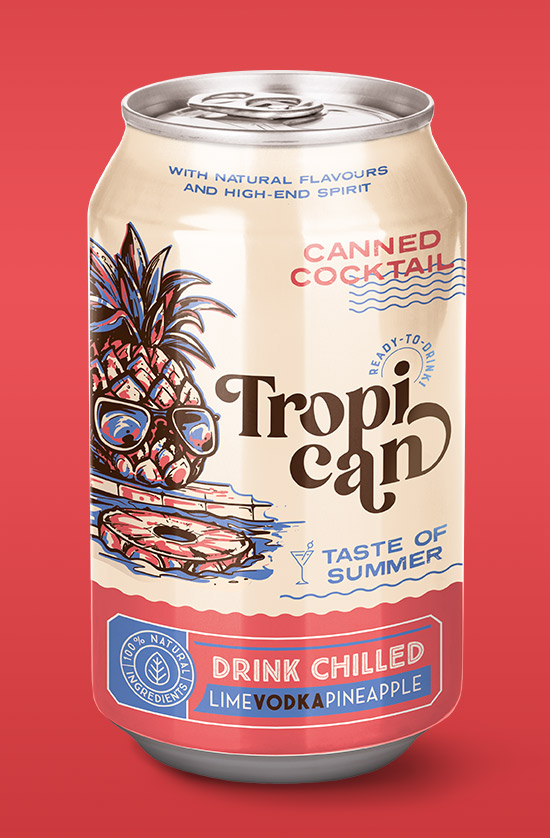tropican agencja reklamowa alkohol branding